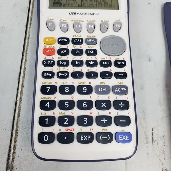 Casio FX-9750GII Graphing Calculator Tested with cover - Picture 3 of 11